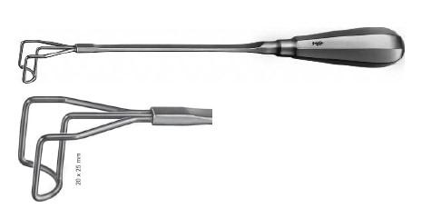 АОРТАЛЬН. КЛАПАН РЕТРАКТОР 20X25MM 270MM